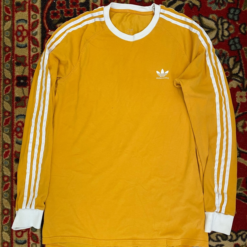 Adidas Skateboarding long-sleeve logo tee